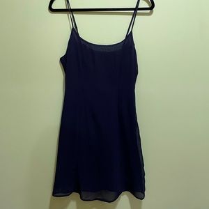 Black urban outfitters spaghetti strap dress. Size S